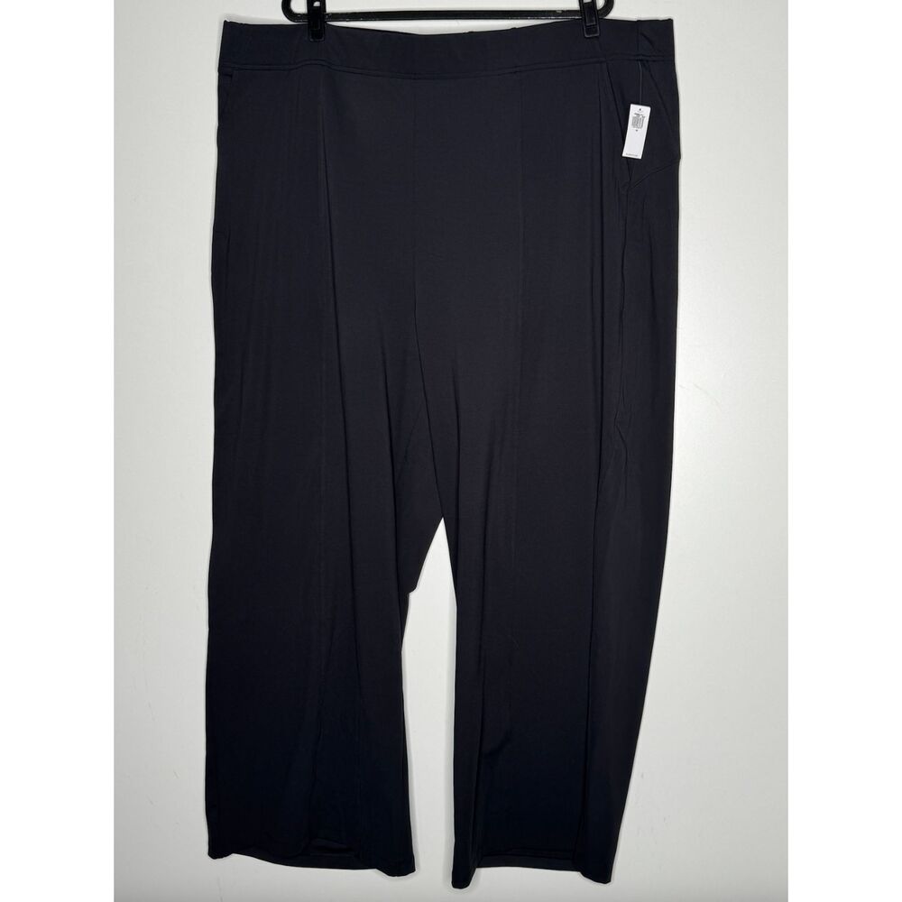 New Old Navy High-Waisted PowerSoft Wide Leg Trouser Pants Women's Plus Size 4X